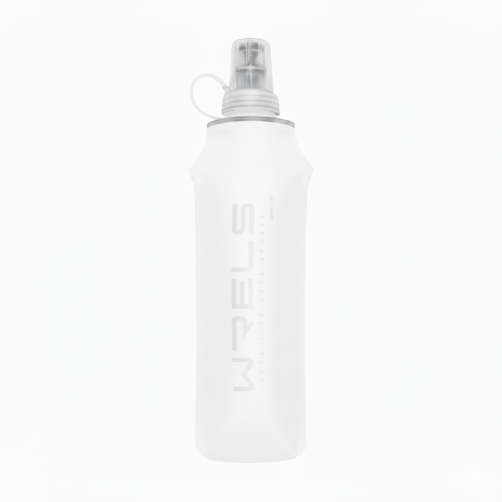 Original Wrels Collapsible Soft Water Bottle White