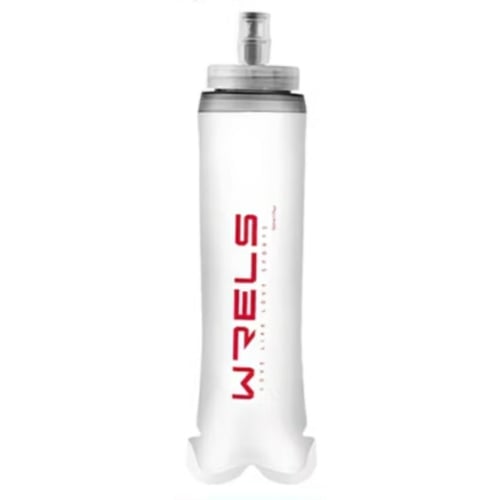 Original Wrels Collapsible Soft Water Bottle White Red