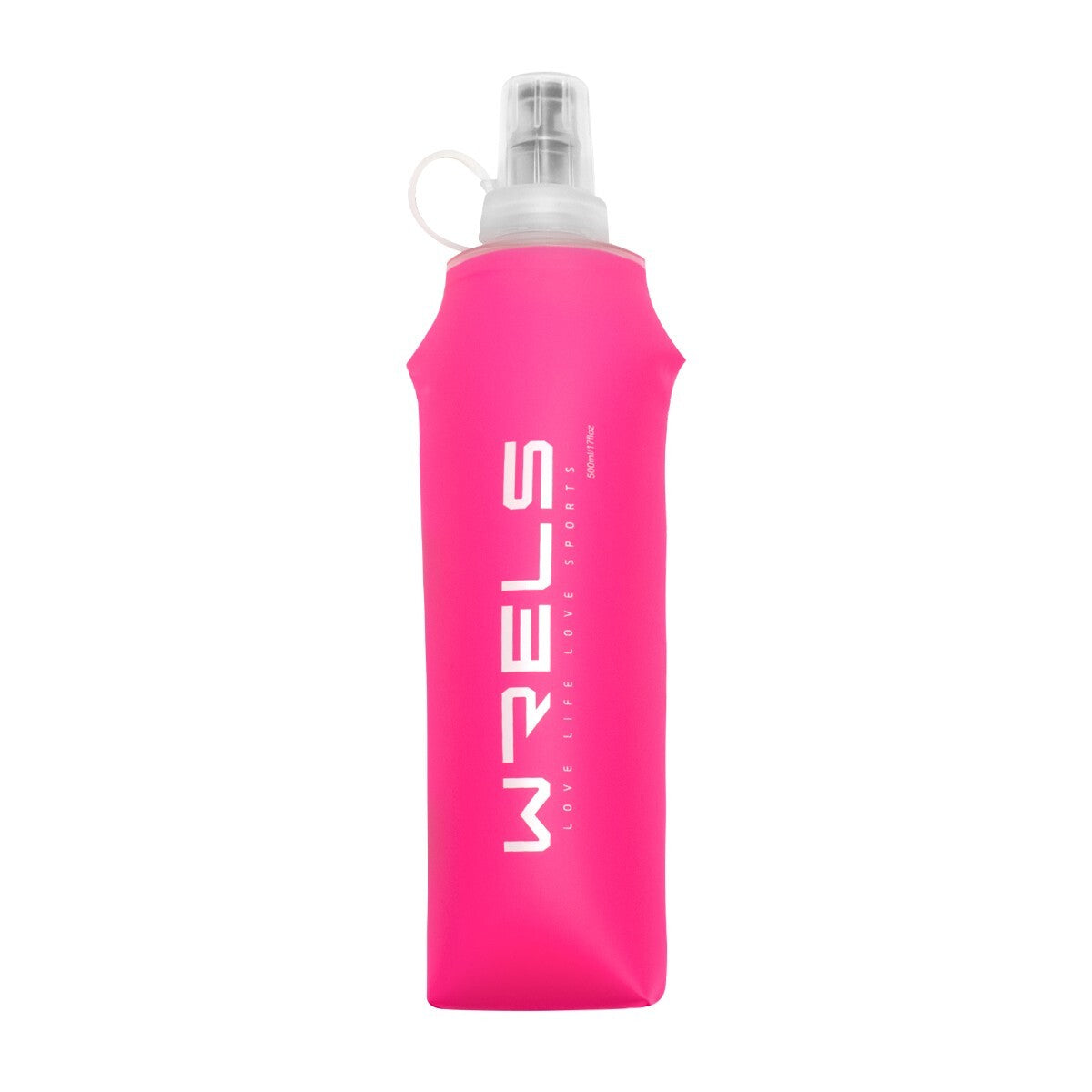Original Wrels Collapsible Soft Water Bottle Pink