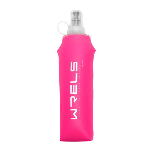Original Wrels Collapsible Soft Water Bottle Pink