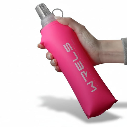 Original Wrels Collapsible Soft Water Bottle Pink