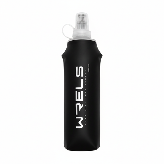 Original Wrels Collapsible Soft Water Bottle Black